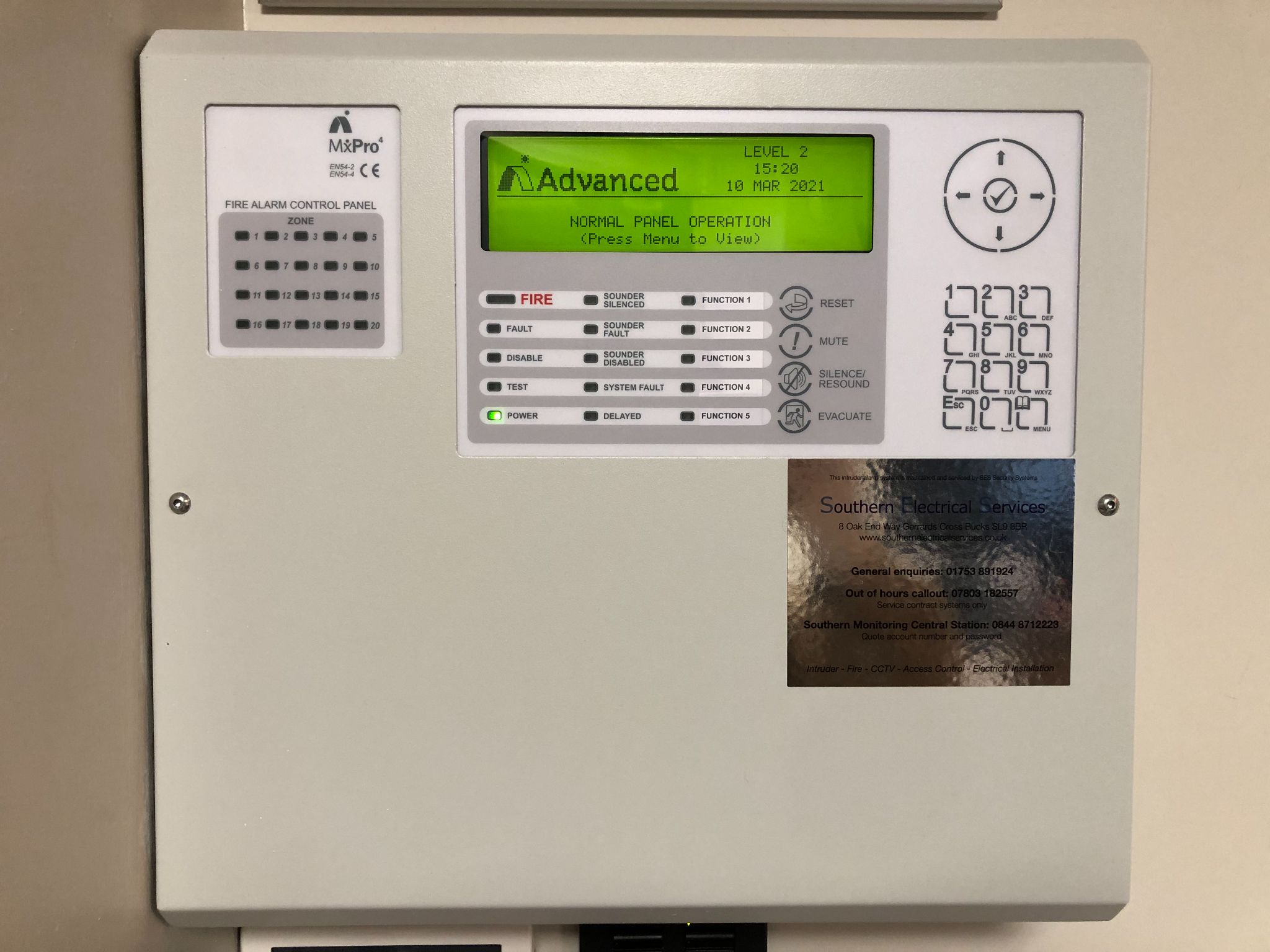FIRE ALARM PANEL